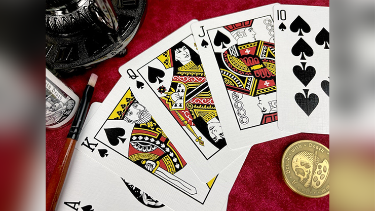 A Brush with Death Playing Cards USPCC – PlayingCardDecks.com