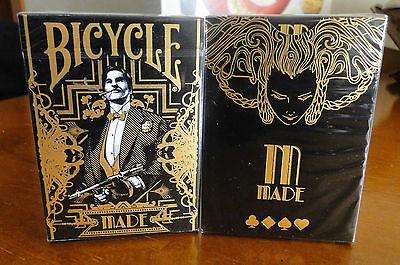 PlayingCardDecks.com-Made Gold Bicycle Playing Cards Deck