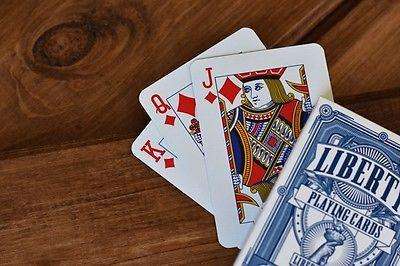 PlayingCardDecks.com-Liberty 2 Deck Set Red & Blue Playing Cards
