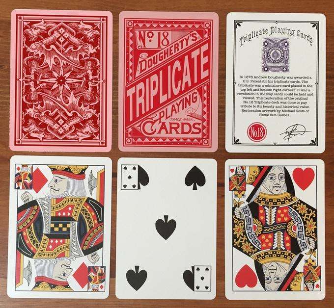 PlayingCardDecks.com-Triplicate Dragon Restoration Playing Cards USPCC