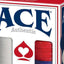 PlayingCardDecks.com-Ace Authentic 100 Count Poker Chips Cartamundi