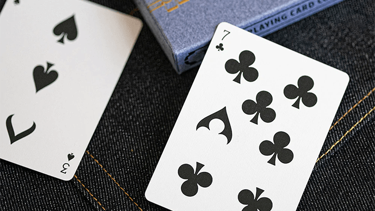 PlayingCardDecks.com-Ace Fulton's Cowboy Denim Playing Cards USPCC