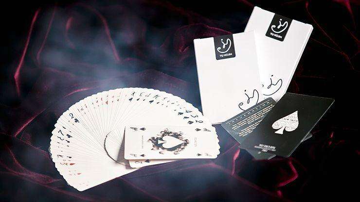 PlayingCardDecks.com-Yu Hojin White Pro Manipulation Cards Deck