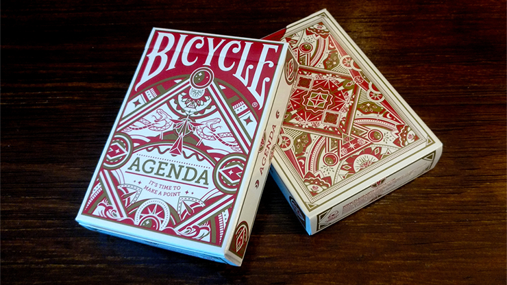 PlayingCardDecks.com-Agenda Red Bicycle Playing Cards