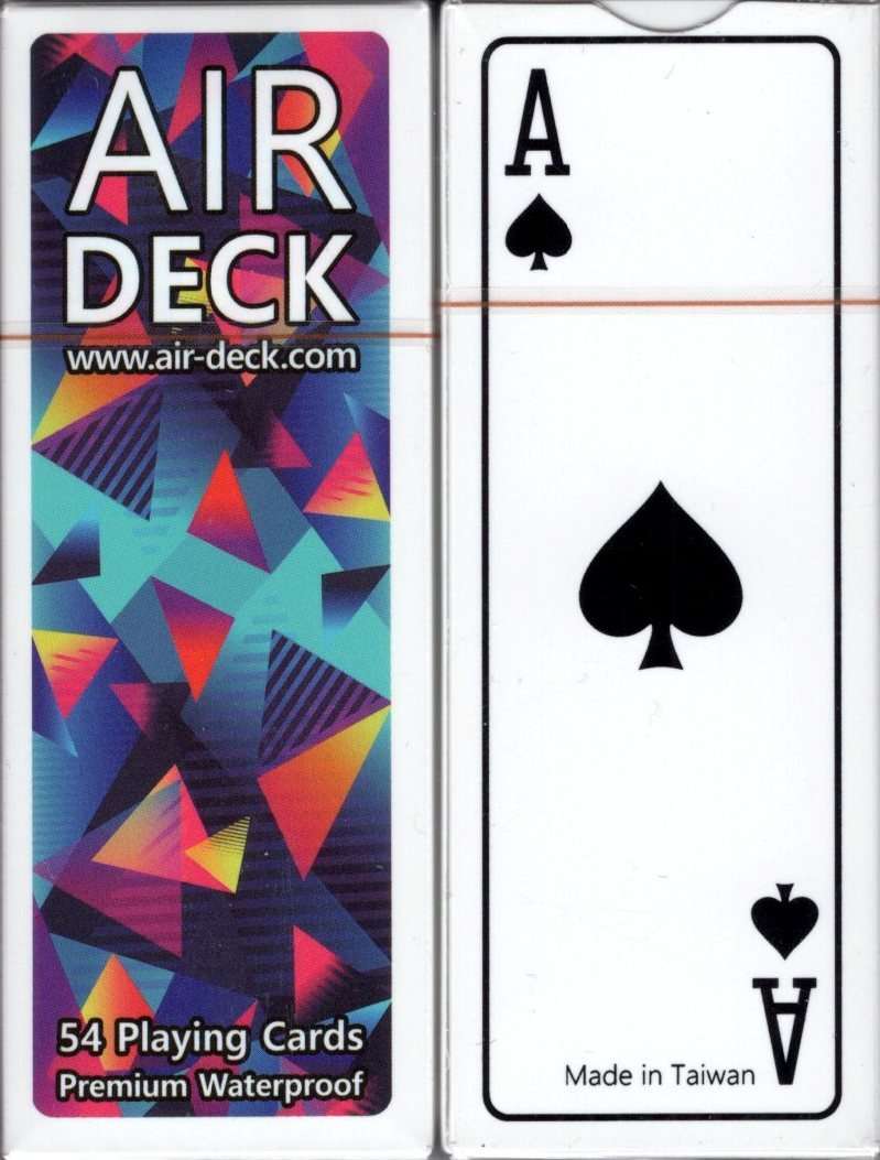PlayingCardDecks.com-Air Deck v3 Waterproof Travel Playing Cards: Retro