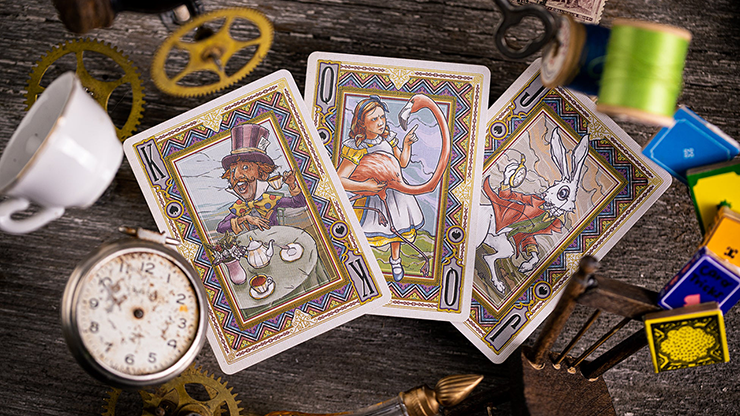 PlayingCardDecks.com-Alice in Wonderland Playing Cards USPCC