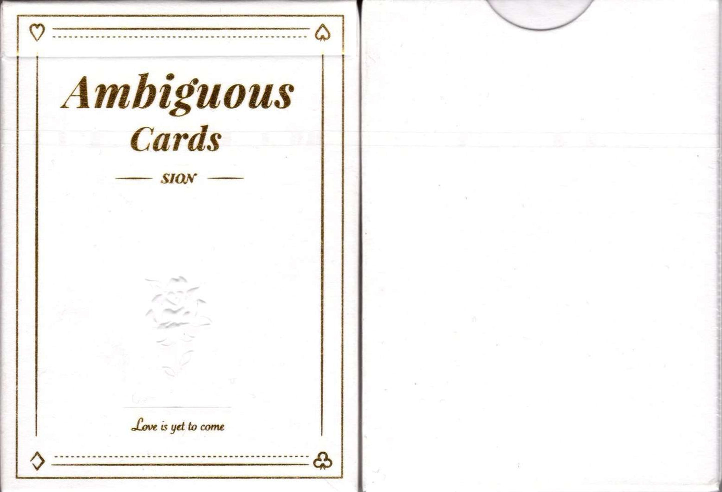 Ambiguous Playing Cards