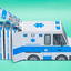 PlayingCardDecks.com-Ambulance 6 Deck Collector Box