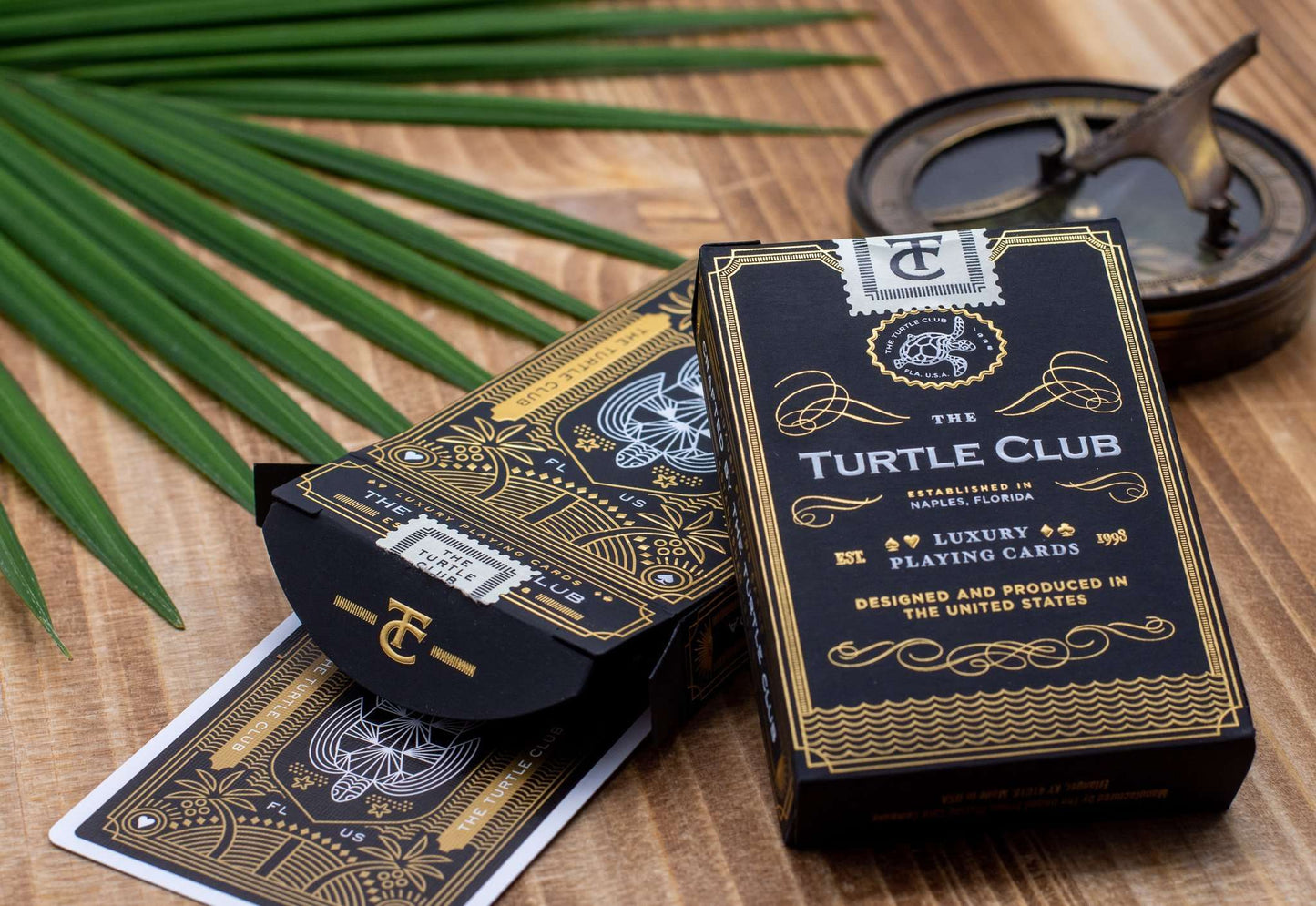 PlayingCardDecks.com-Turtle Club Luxury Playing Cards USPCC