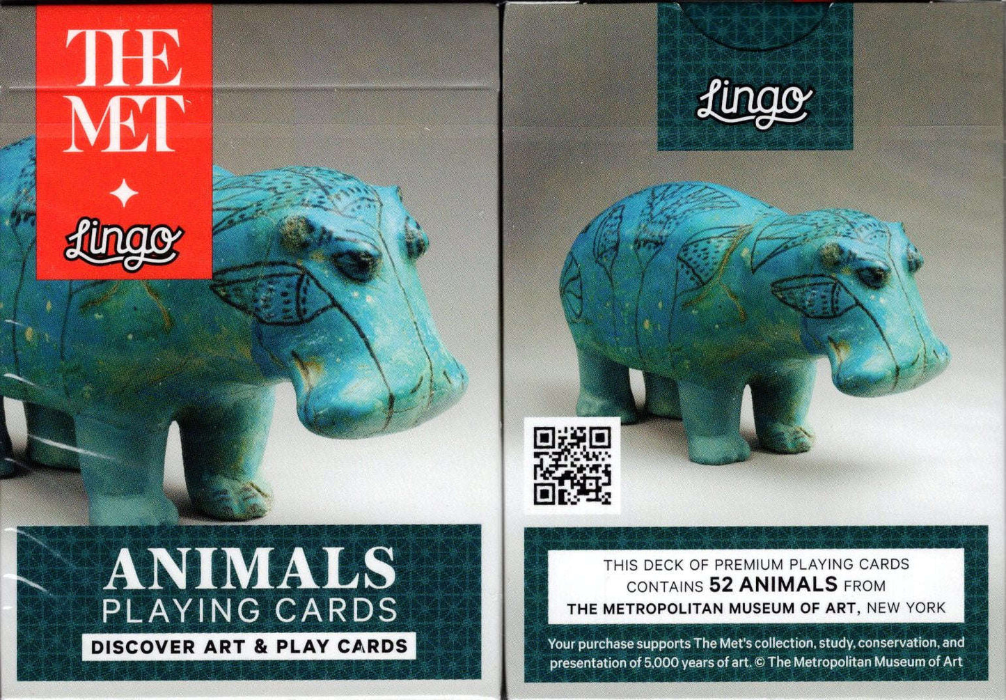 PlayingCardDecks.com-Animals of the Met Playing Cards USPCC