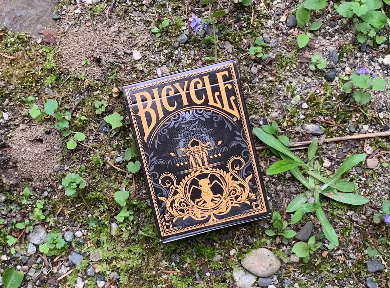PlayingCardDecks.com-Ant Gilded Bicycle Playing Cards