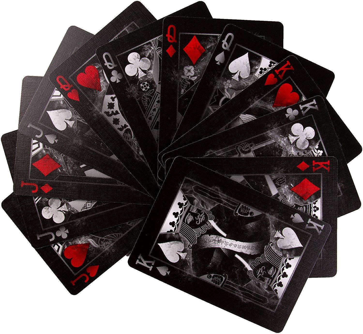 PlayingCardDecks.com-Arcane Black Playing Cards USPCC