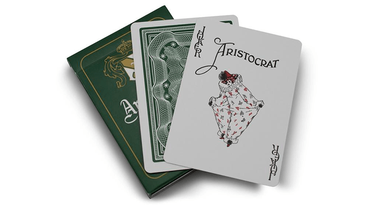 PlayingCardDecks.com-Aristocrat Green Playing Cards USPCC
