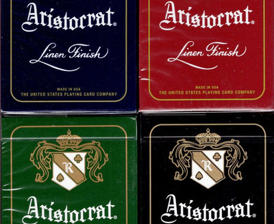 PlayingCardDecks.com-Aristocrat Playing Cards 4 Deck Set USPCC