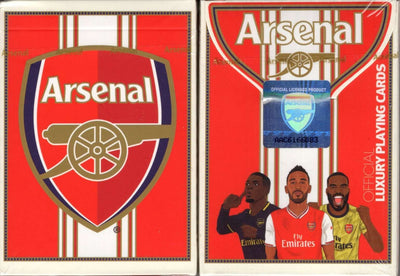 PlayingCardDecks.com-Arsenal Soccer Playing Cards