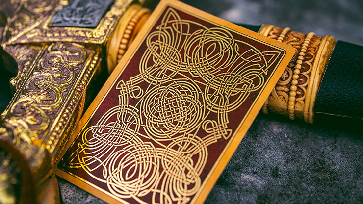 PlayingCardDecks.com-Arthurian Holy Grail Playing Cards EPCC