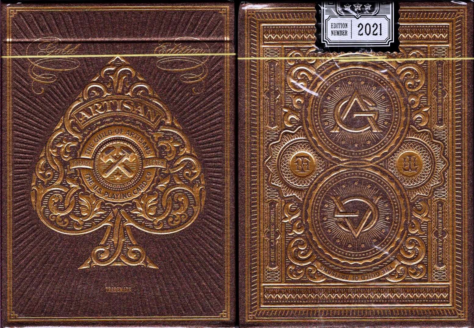 Artisan Gold Playing Cards USPCC