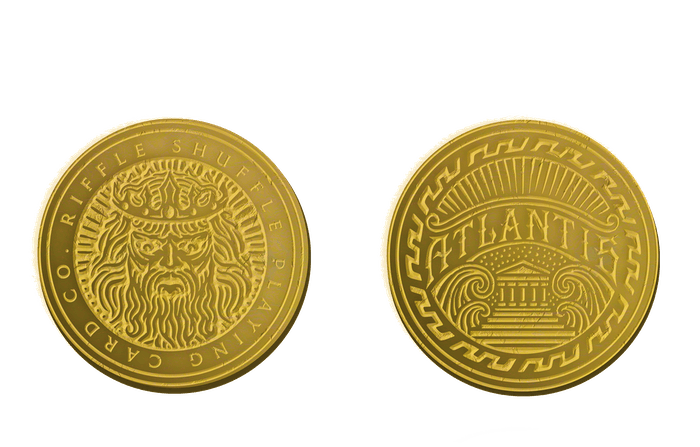 PlayingCardDecks.com-Atlantis Collector Coin