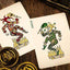 PlayingCardDecks.com-Atlantis Gilded Playing Cards 2 Deck Set USPCC