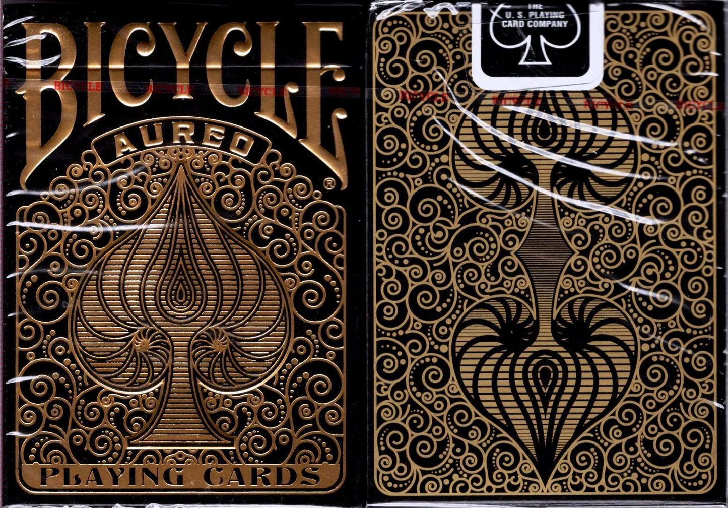 PlayingCardDecks.com-Aureo Black Bicycle Playing Cards
