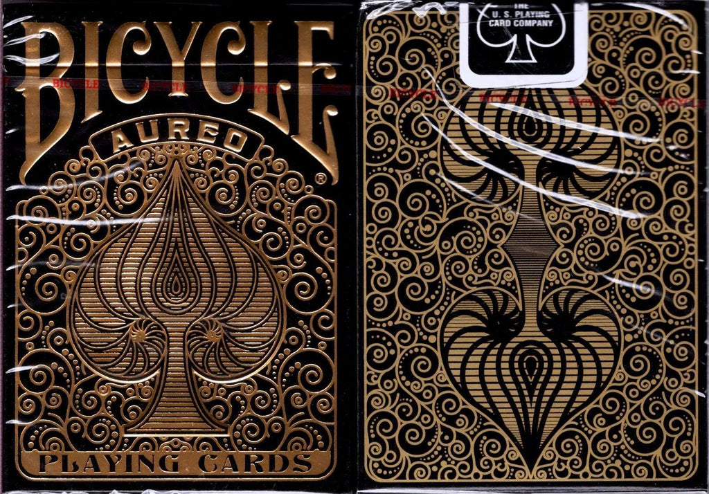 Bicycle Aureo Black Playing Cards