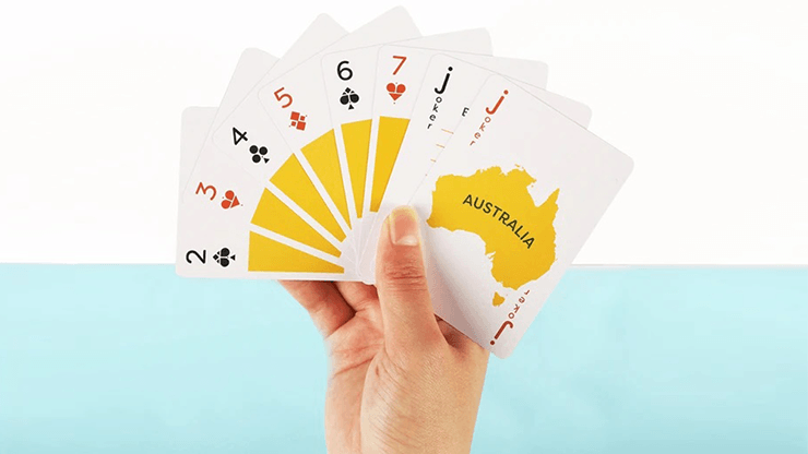 PlayingCardDecks.com-Aussie Slang Lingo Playing Cards