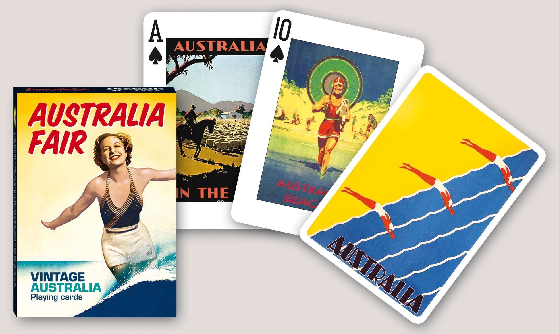 PlayingCardDecks.com-Australia Fair Playing Cards Piatnik