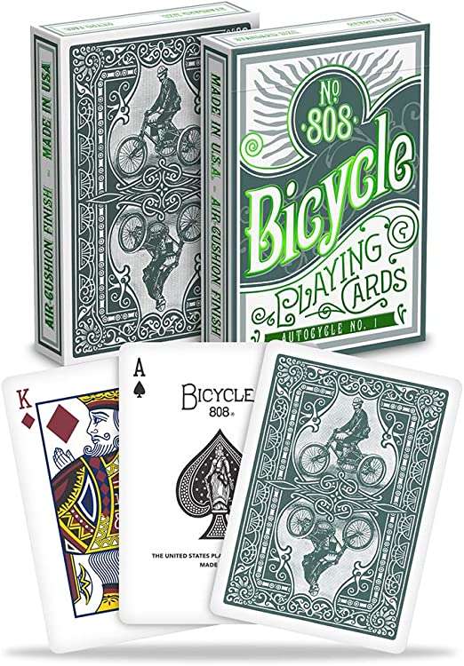 PlayingCardDecks.com-Autocycle No. 1 Bicycle Playing Cards 2 Deck Set