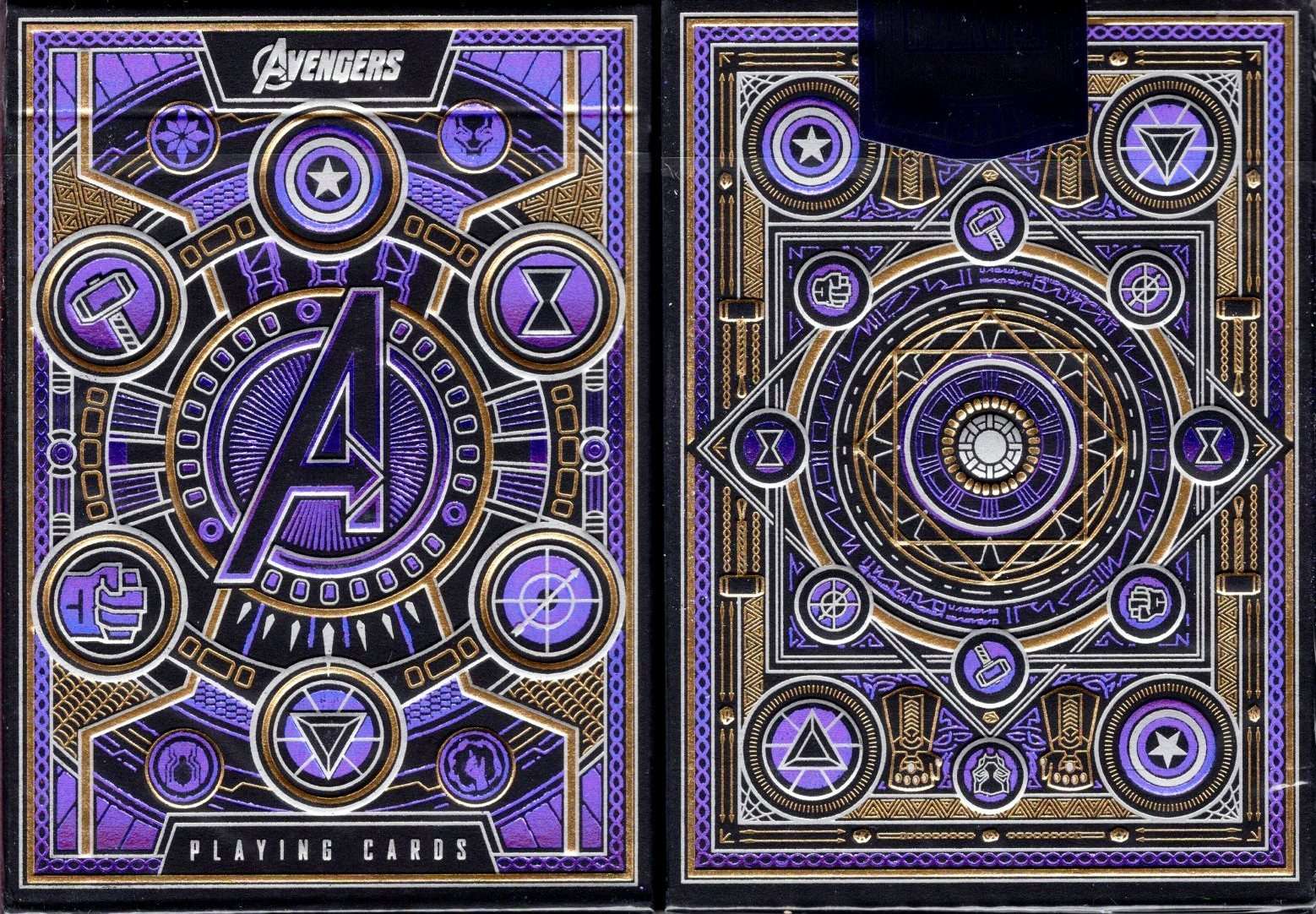 Avengers Purple Edition Playing Cards by Theory 11