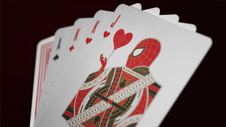 PlayingCardDecks.com-Avengers Red Playing Cards USPCC