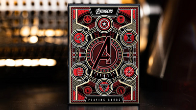 PlayingCardDecks.com-Avengers Red Playing Cards USPCC