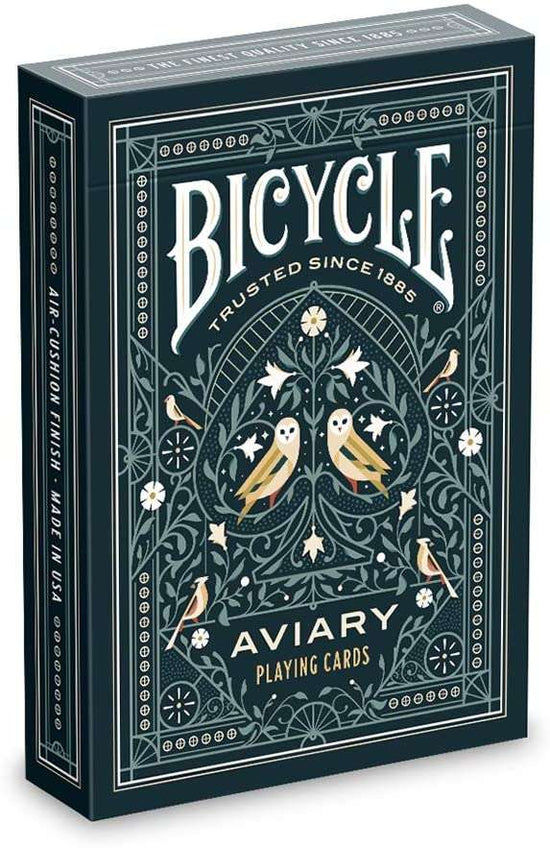 bicycle aviary playing cards