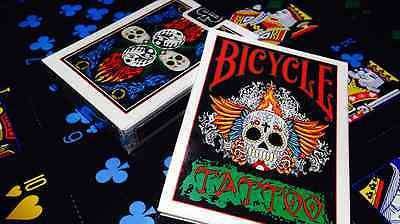 PlayingCardDecks.com-Tattoo Bicycle Playing Cards Deck