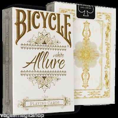 PlayingCardDecks.com-Allure White Bicycle Playing Cards Deck