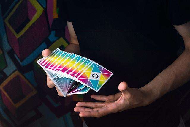PlayingCardDecks.com-Cardistry Playing Cards USPCC - Color & Turquoise