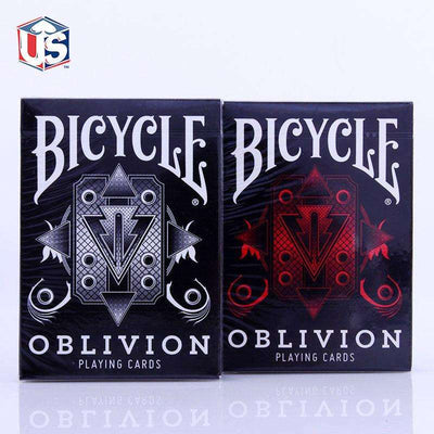 PlayingCardDecks.com-Oblivion 2 Deck Set Red & White Bicycle Playing Cards