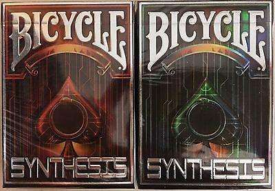 PlayingCardDecks.com-Synthesis 2 Deck Set Bicycle Playing Cards