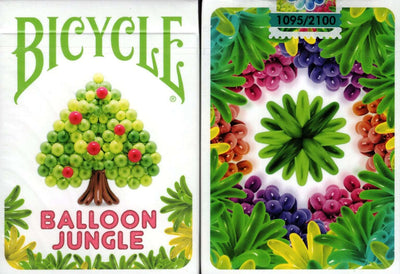PlayingCardDecks.com-Balloon Jungle Bicycle Playing Cards
