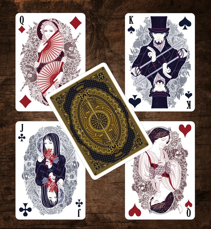 PlayingCardDecks.com-The Count of Monte Cristo Playing Cards EPCC