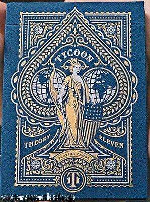 PlayingCardDecks.com-Tycoon Ming Blue Playing Cards USPCC