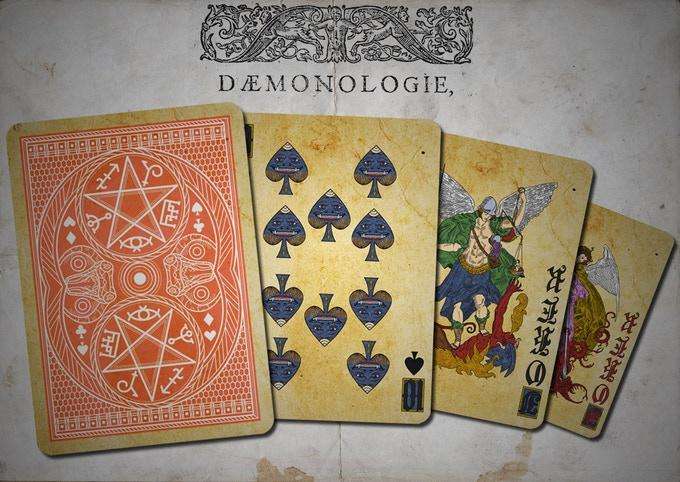 PlayingCardDecks.com-Demonologie Playing Cards LPCC