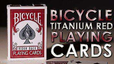 PlayingCardDecks.com-Titanium Red V2 Bicycle Playing Cards Deck