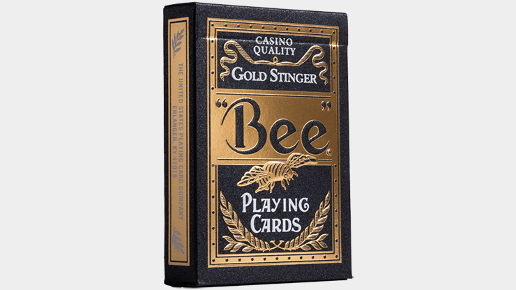 PlayingCardDecks.com-Bee Gold Stinger Playing Cards