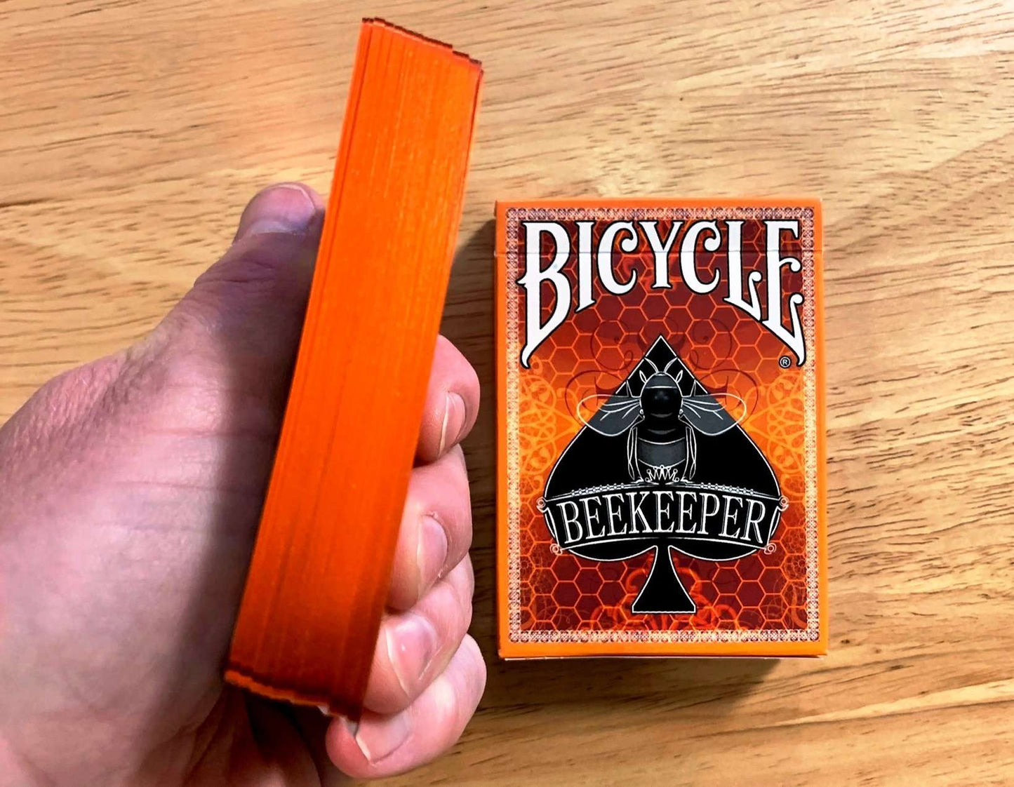 PlayingCardDecks.com-Beekeeper Gilded Bicycle Playing Cards