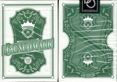 PlayingCardDecks.com-Benchmark Teal Playing Cards USPCC