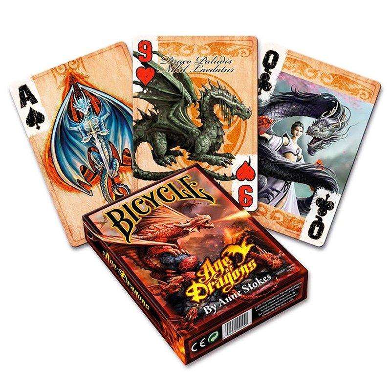 PlayingCardDecks.com-Age of Dragons Bicycle Playing Cards