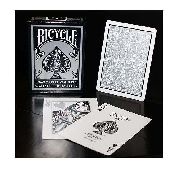 PlayingCardDecks.com-Fashion Silver Bicycle Playing Cards