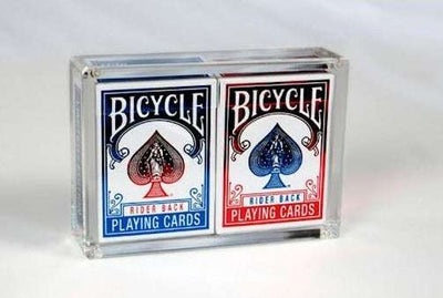 PlayingCardDecks.com-Bicycle Rider Back Mini Playing Cards Deluxe 2 Deck Set