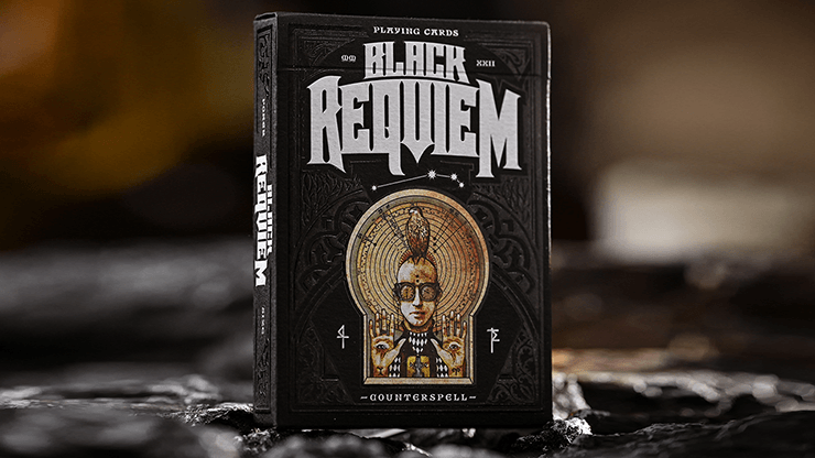 PlayingCardDecks.com-Black Requiem Playing Cards Cartamundi