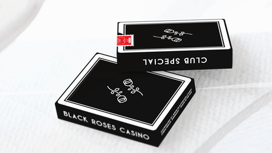 Black Roses Casino Playing Cards USPCC – PlayingCardDecks.com